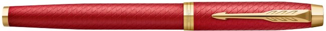  Ручка перьевая Parker IM Premium F318 Red GT перо F