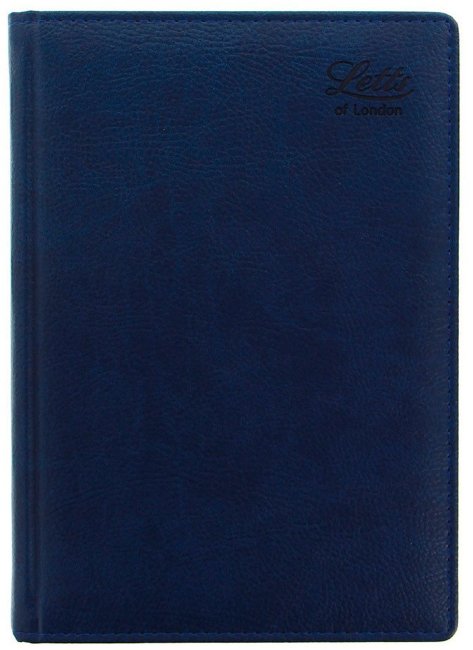 Ежедневник Letts MILANO A5, недатированный, синий