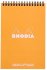 Блокнот Rhodia Classic на спирали, A5, точка, 80 г, оранжевый