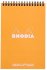 Блокнот Rhodia Classic на спирали, A5, точка, 80 г, оранжевый