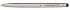 Шариковая ручка Pierre Cardin Gamme серебристый лак, круговая гравировка