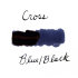Флакон с чернилами для перьевой ручки Cross, 62.5 мл., сине-черный