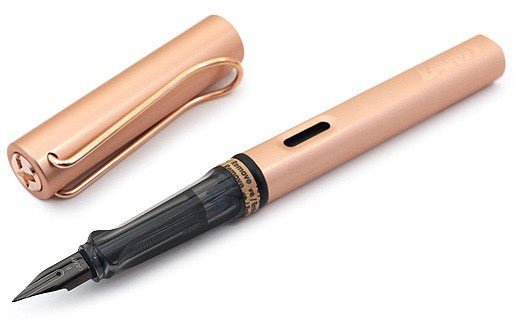 Перьевая ручка Lamy Lx, розовое золото Перьевая ручка Lamy Lx, розовое золото