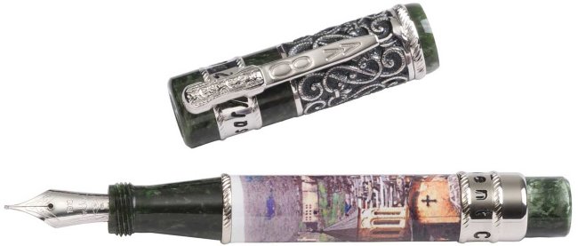 Перьевая ручка Ancora Derbent 2000th Anniversary Silver Перьевая ручка Ancora Derbent 2000th Anniversary Silver