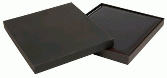 Ежедневник Letts Global Deluxe A4, позолоченный срез, датированный, черный