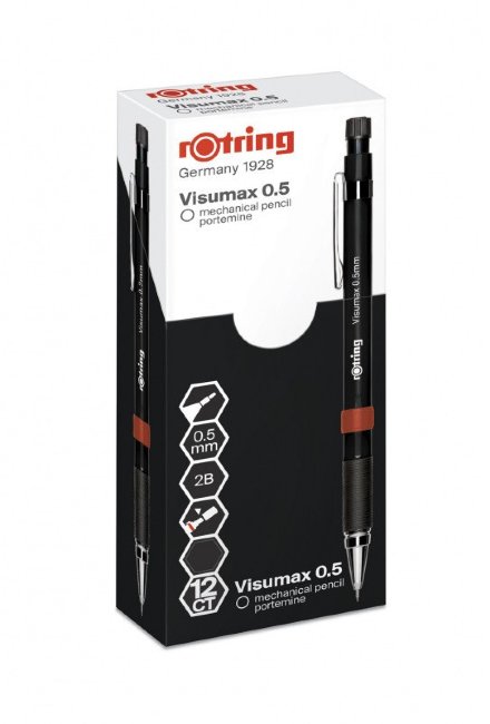 Карандаш механический Rotring Visumax 2089097 0.5мм черный
