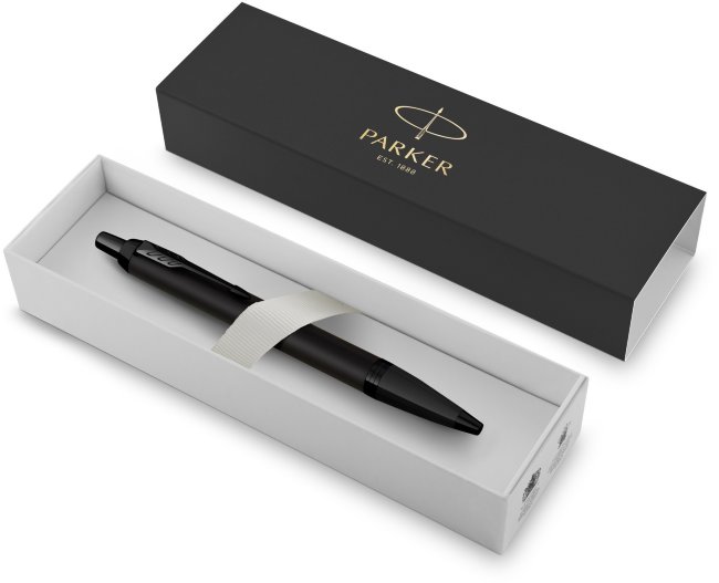 Ручка шариковая Parker IM Achromatic Matt Black M Ручка шариковая Parker IM Achromatic Matt Black M