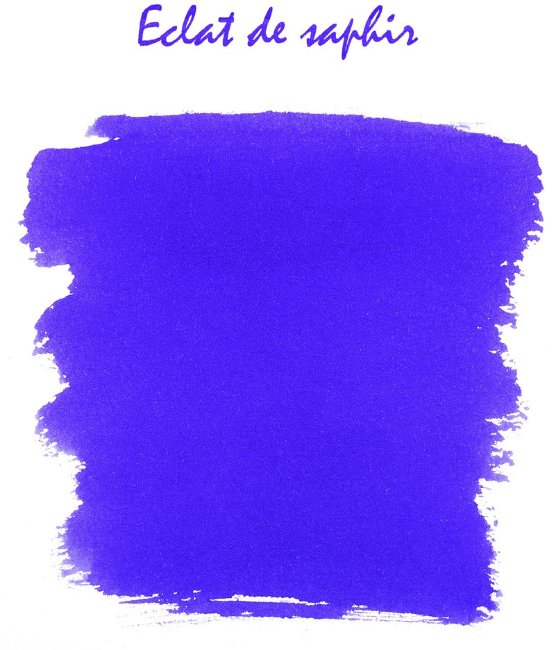 Картриджи для перьевых ручек Herbin, Eclat de saphir синий сапфир, 6 шт Картриджи для перьевых ручек Herbin, Eclat de saphir синий сапфир, 6 шт