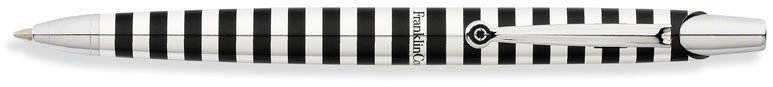 Шариковая ручка Franklin Covey Nantucket, Black Stripe, упаковка b2b