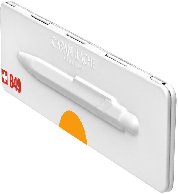 Ручка шариковая Carandache POPLINE, оранжевая Ручка шариковая Carandache POPLINE, оранжевая