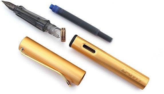 Перьевая ручка Lamy Lx, золотой Перьевая ручка Lamy Lx, золотой