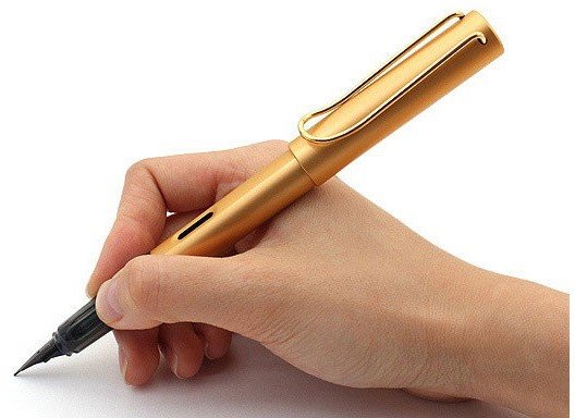 Перьевая ручка Lamy Lx, золотой Перьевая ручка Lamy Lx, золотой