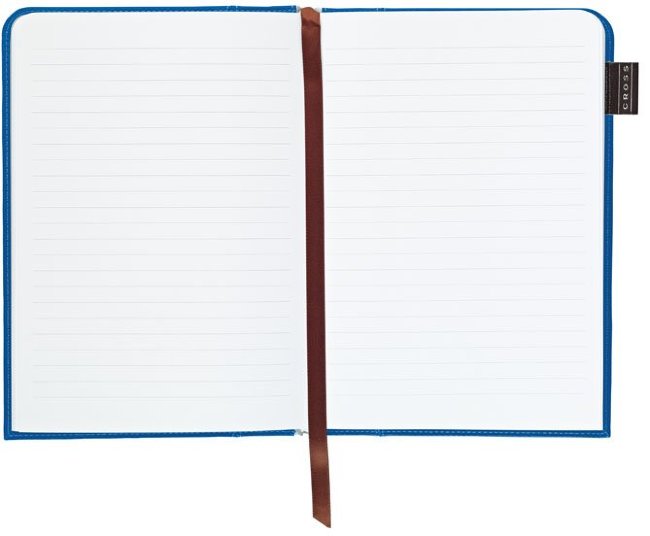 Записная книжка Cross, A5, синяя, мини ручка, 250 страниц в линейку Записная книжка Cross, A5, синяя, мини ручка, 250 страниц в линейку