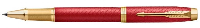 Ручка роллер Parker IM Premium T318 Red GT F черные чернила Ручка роллер Parker IM Premium T318 Red GT F черные чернила