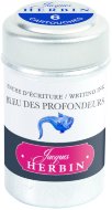 Картриджи для перьевых ручек Herbin, Bleu des profondeurs сине-черный, 6 шт