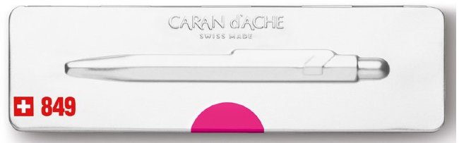 Ручка шариковая Carandache POPLINE, пурпурная Ручка шариковая Carandache POPLINE, пурпурная