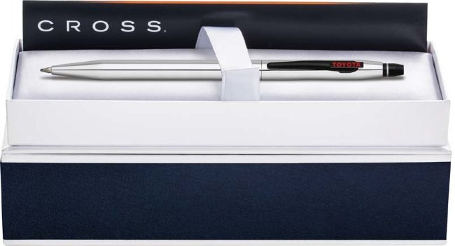Набор Cross Coventry: шариковая ручка и механический карандаш, серебристый Набор Cross Coventry: шариковая ручка и механический карандаш, серебристый