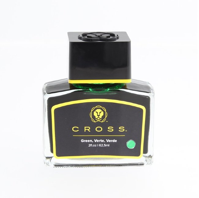 Флакон с чернилами для перьевой ручки Cross, 62.5 мл., зеленый Флакон с чернилами для перьевой ручки Cross, 62.5 мл., зеленый