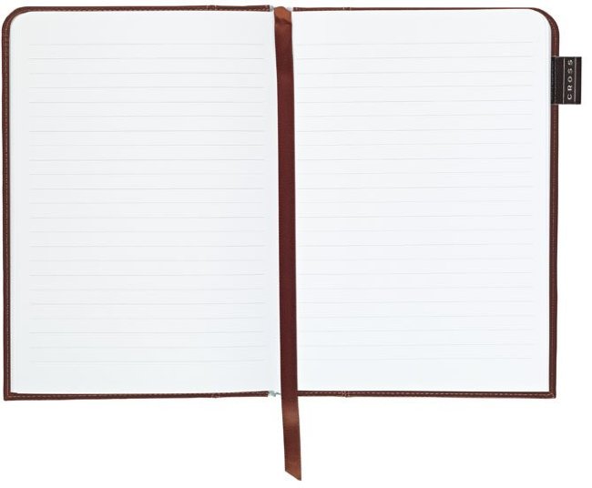 Записная книжка Cross, A5, коричневая, мини ручка, 250 страниц в линейку Записная книжка Cross, A5, коричневая, мини ручка, 250 страниц в линейку