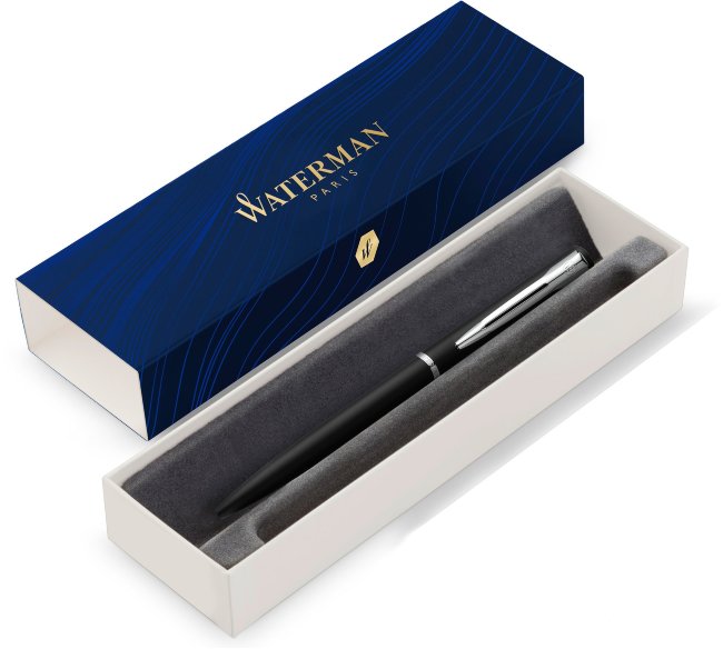 Ручка шариковая Waterman Graduate Allure Matte Black CT Ручка шариковая Waterman Graduate Allure Matte Black CT