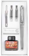 Набор Pierre Cardin WE-SHARE: перьевая ручка + сменные насадки + конвертер + чернила PCW-001-0