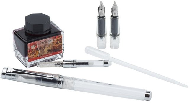 Набор Pierre Cardin WE-SHARE: перьевая ручка + сменные насадки + конвертер + чернила PCW-001-0 Набор Pierre Cardin WE-SHARE: перьевая ручка + сменные насадки + конвертер + чернила PCW-001-0