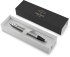 Ручка шариковая Parker IM Essential K319 Brushed Metal CT M синие чернила