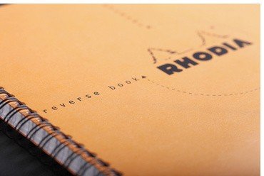 Блокнот Rhodia Classic Reverse Book на спирали, 21х21, клетка, 80 г, оранжевый Блокнот Rhodia Classic Reverse Book на спирали, 21х21, клетка, 80 г, оранжевый