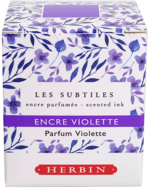 Ароматизированные чернила в банке Herbin, 30 мл, Фиолетовый, Фиалка Ароматизированные чернила в банке Herbin, 30 мл, Фиолетовый, Фиалка