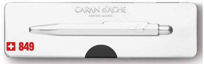 Ручка шариковая Carandache POPLINE, черная Ручка шариковая Carandache POPLINE, черная