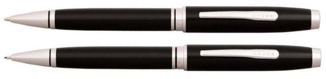 Набор Cross Conventry: шариковая ручка и механический карандаш, черный Набор Cross Conventry: шариковая ручка и механический карандаш, черный