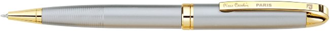 Шариковая ручка Pierre Cardin Gamme матовый хром, позолота Шариковая ручка Pierre Cardin Gamme матовый хром, позолота