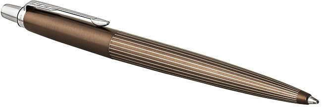 Шариковая ручка Parker Jotter Premium K176, Carlisle Brown Pinstripe CT Шариковая ручка Parker Jotter Premium K176, Carlisle Brown Pinstripe CT