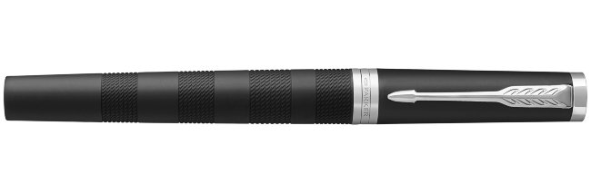 Ручка 5й пишущий узел Parker Ingenuity L F501 Black Rubber CT