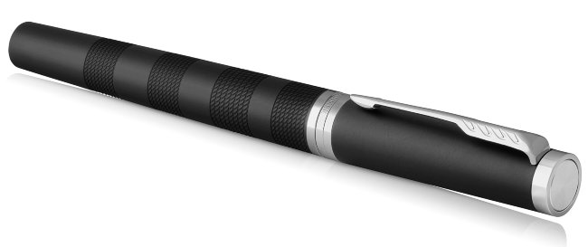 Ручка 5й пишущий узел Parker Ingenuity L F501 Black Rubber CT