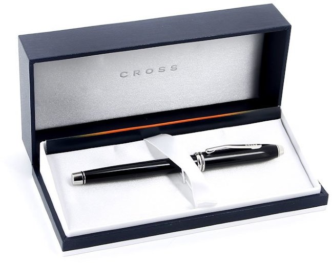 Ручка-роллер Cross Townsend, Black SP