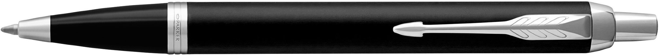 Ручка шариковая Parker IM Essential K319 Matte Black CT M синие чернила