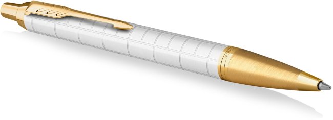 Ручка шариковая Parker IM Premium K318 Pearl GT M синие чернила Ручка шариковая Parker IM Premium K318 Pearl GT M синие чернила