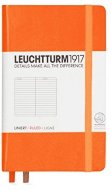 Записная книжка Leuchtturm A6 (в линейку), 187 стр., твердая обложка, оранжевая