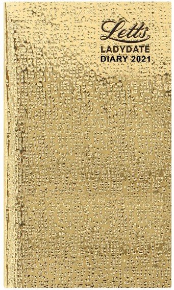 Еженедельник Letts LADYDATE 166x82мм, золотистый Еженедельник Letts LADYDATE 166x82мм, золотистый