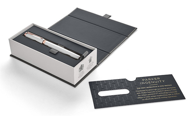 Ручка 5й пишущий узел Parker Ingenuity S F501 Pearl PGT F Ручка 5й пишущий узел Parker Ingenuity S F501 Pearl PGT F