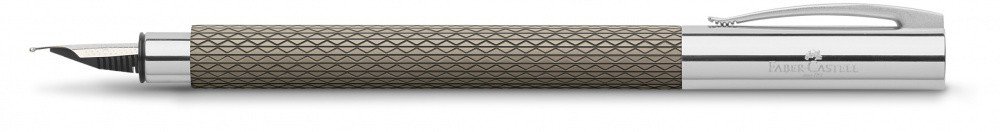Перьевая ручка Faber-Castell Ambition OpArt Black Sand, толщина пера EF, F + подарочная коробка