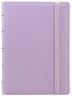 Тетрадь Filofax CLASSIC PASTELS Pocket 105x144мм PU 56л, линейка, съемные листы, спираль двойная, сиреневый