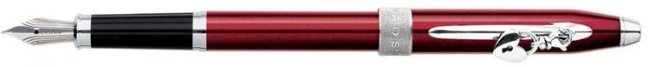 Перьевая ручка Cross Sentiment Charm, Scarlet Red/Chrome Перьевая ручка Cross Sentiment Charm, Scarlet Red/Chrome