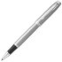 Ручка роллер Parker IM Essential T319 Brushed Metal CT F черные чернила
