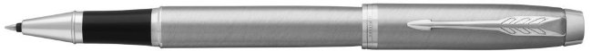 Ручка роллер Parker IM Essential T319 Brushed Metal CT F черные чернила Ручка роллер Parker IM Essential T319 Brushed Metal CT F черные чернила