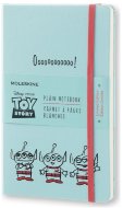 Блокнот Moleskine TOY STORY LARGE Limited Edition, нелинованный, голубой