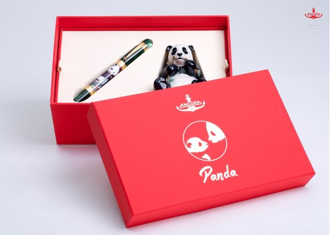 Ручка-роллер Ancora Panda green Ручка-роллер Ancora Panda green