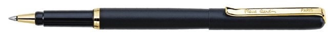 Ручка-роллер Pierre Cardin GAMME, черный, сталь и позолота Ручка-роллер Pierre Cardin GAMME, черный, сталь и позолота