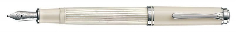Перьевая ручка Pelikan Souveraen M605, White-Transparent CT